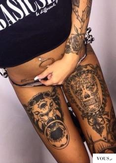 Czy dziewczyna może mieć dużo tatuaży?