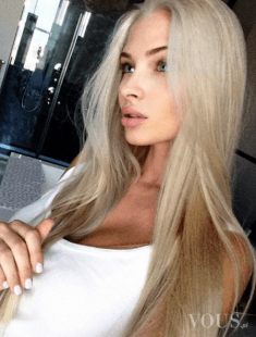 Śliczna Alena – piękne długie blond włosy