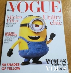 Minionki na okładce w brytyjskim Vogue!