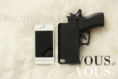 Case w kształcie pistoletu do iPhone’a 4/ 4s / 5 / 5s / 6 GDZIE KUPIĆ? -> PHONEGUN.pl