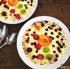 Dietetyczne śniadanie- omlet z owocami