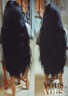Długie czarne włosy <3
