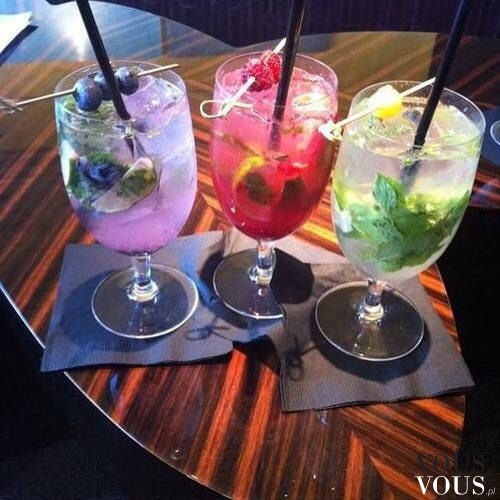 Owocowe drinki w 3 kolorach!