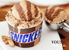 lody o smaku Snickers