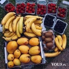 owoce prosto z targu, czy kupować owoce na targu, jakie owoce są zdrowe, czy banany są kaloryczne