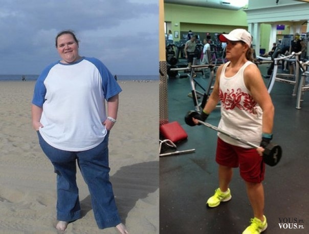 Efekty po ćwiczeniach, jak szybko schudnąć, motywacja do ćwiczeń, schudła 70 kg! metamorfoza