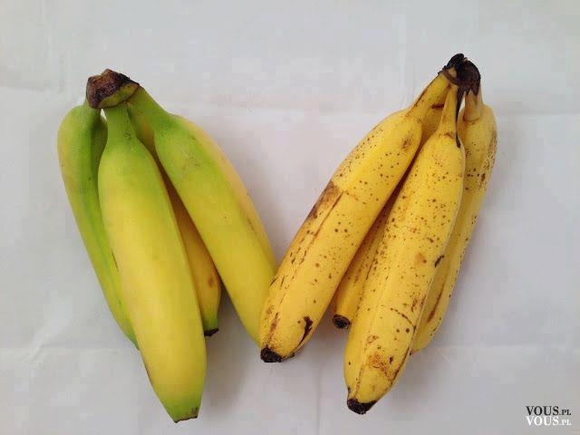 Jakie banany wybierać? czy niedojrzałe banany są lepsze niż z czarnymi plamami?