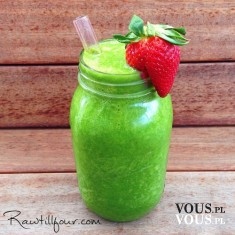 zdrowe smoothie, zielony koktajl, z czego zrobić zdrowe smoothie