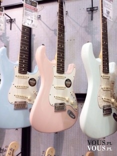 kolorowe gitary