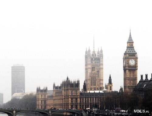 Big Ben – wieża zegarowa w Londynie w Wielkiej Brytanii.