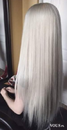 Platynowo-popielaty blond. Jak uzyskać taki kolor? Efekt siwych włosów.