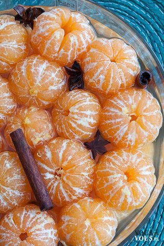 Mandarynki, rozgrzewający poncz z mandarynek i cynamonu, Jak zrobić? Przepis