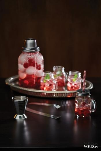 Szklany shaker + 4 minisłoiki z uchwytem – Kitchen Craft