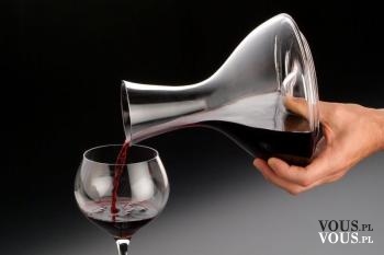 Karafka szklana na wino (1 litr) – Auerhahn