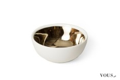 miska ze złotym środkiem / wnętrzem – Catbird Gold Glazed Bowl ($22)