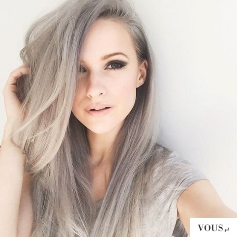 Siwe włosy, jak zafarbować siwe włosy