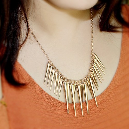 Gold Color Women’s Pendant Necklace