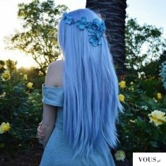Błękitne włosy <3