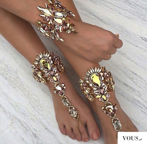 jewelery for the feet ; Does anyone know , where can I find this jewelery ? And what is a compan ...