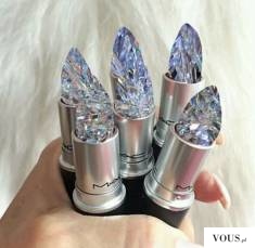 krystaliczne szminki MAC