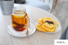 lemon and tea
