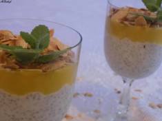Kokosowy pudding z nasionami chia i mango | AleTorcik!