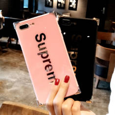 シュプリーム iphone8/7 plusケース カップル アイフォンテン/x携帯カバー 鏡面 supreme
