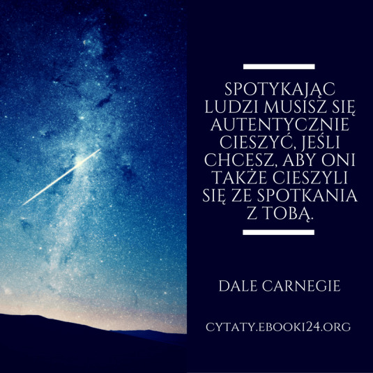 ✩ Dale Carnegie cytat o radości ✩ | Cytaty motywacyjne