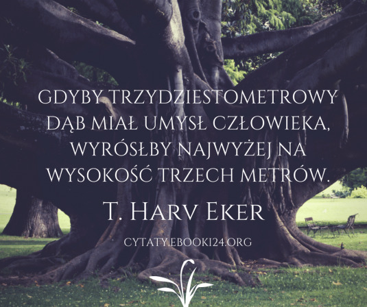 ✩ T. Harv Eker cytat o umyśle człowieka ✩ | Cytaty motywacyjne