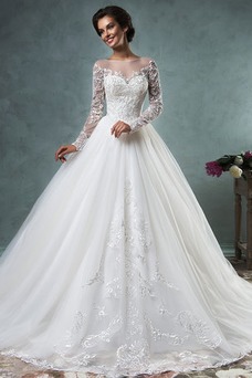 Comprar Vestidos de novia manga larga baratos online tiendas