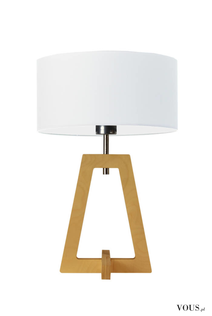 Design drewnianej lampy stołowej Clio jest świadomie minimalistyczny, a jej wykonanie bazuje prz ...