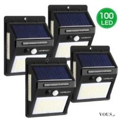 homeasy Solarlampen für Außen 100 LED