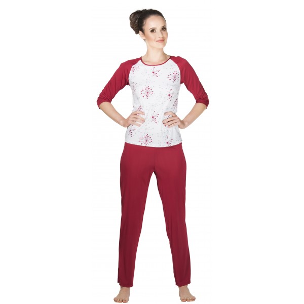 Piżama Caprise z jedwabiu wiskozowego – Pradlo sklep internetowy