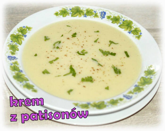 Zupa krem z patisonów – Kulinarne S.O.S.