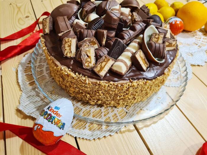 Tort czekoladowy z masłem orzechowym | AleTorcik! – przepisy na pyszne, domowe ciasta, cia ...